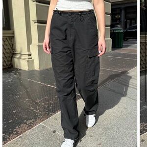 Brandy Melville Black Jemma Cargo Pants